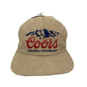 Coors Corduroy Baseball Bap - New With Tags